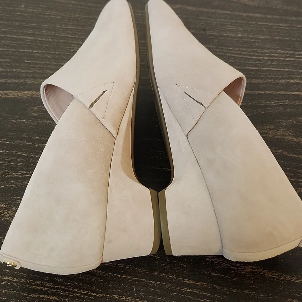 TARYN ROSE SUEDE SLIP ON LOAFERS Brenda SIZE 7.5 New
